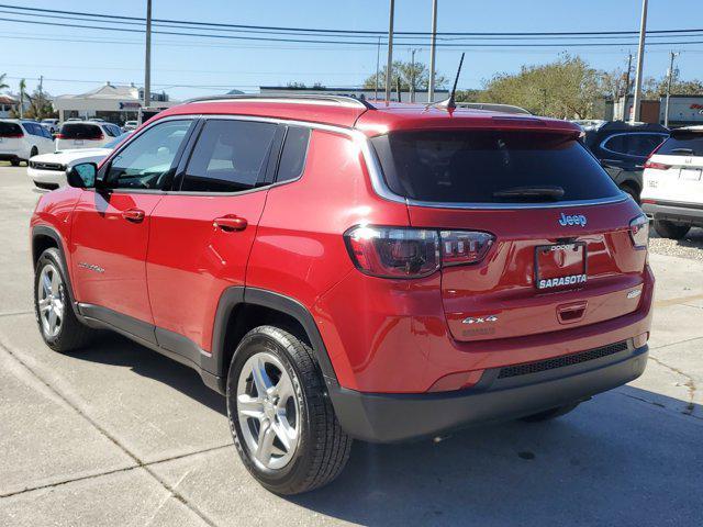 used 2024 Jeep Compass car, priced at $23,995