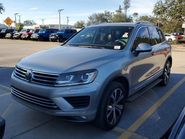 used 2017 Volkswagen Touareg car, priced at $14,995