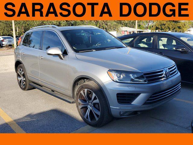 used 2017 Volkswagen Touareg car, priced at $14,995