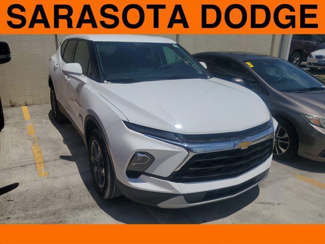 used 2023 Chevrolet Blazer car, priced at $21,277