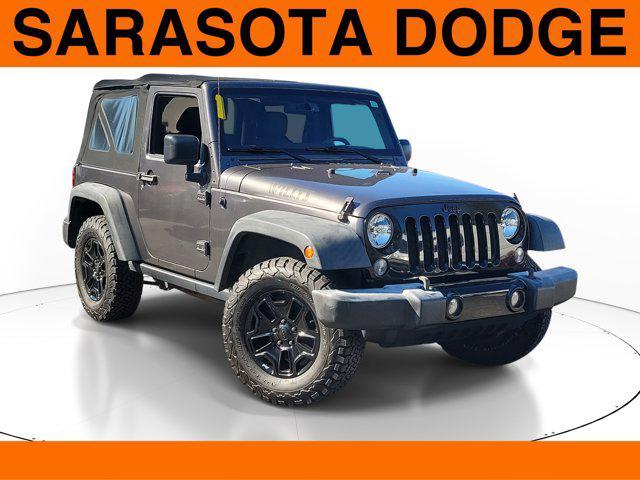 used 2016 Jeep Wrangler car, priced at $14,486