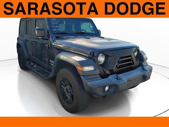used 2020 Jeep Wrangler Unlimited car, priced at $21,344