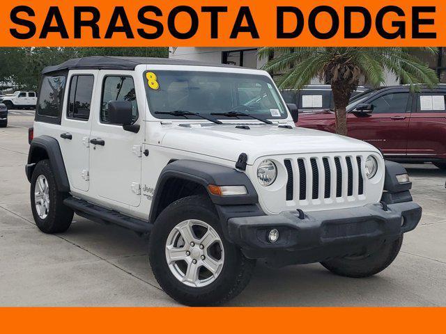 used 2018 Jeep Wrangler Unlimited car, priced at $24,995