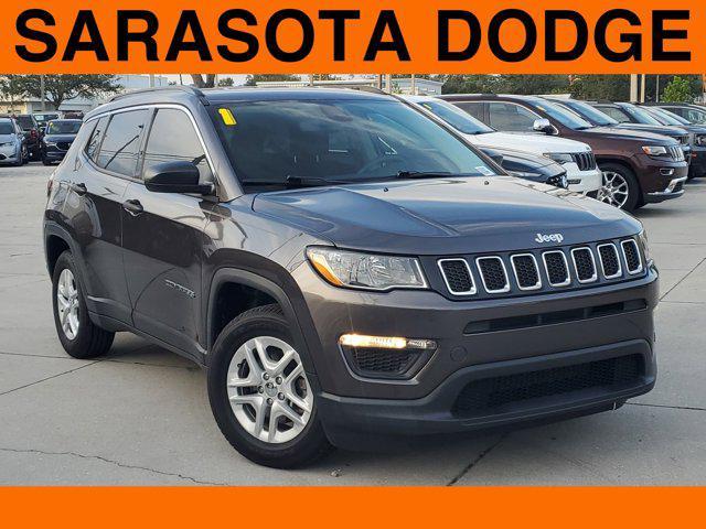 used 2021 Jeep Compass car, priced at $19,495