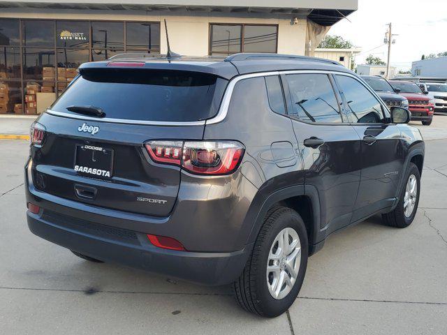 used 2021 Jeep Compass car, priced at $18,995