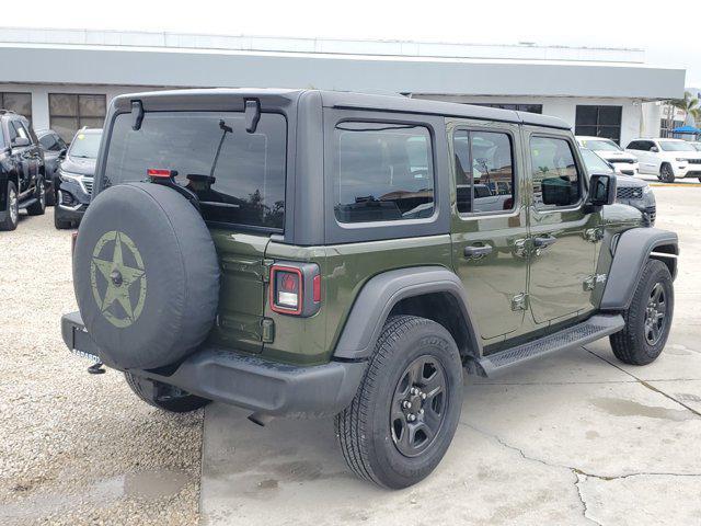 used 2021 Jeep Wrangler Unlimited car, priced at $28,246