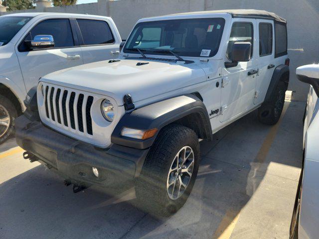 used 2024 Jeep Wrangler car, priced at $35,307