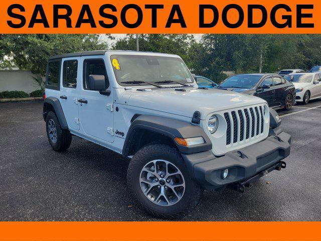 used 2024 Jeep Wrangler car, priced at $31,233