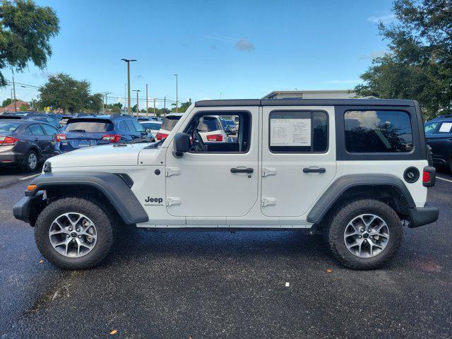 used 2024 Jeep Wrangler car, priced at $31,233