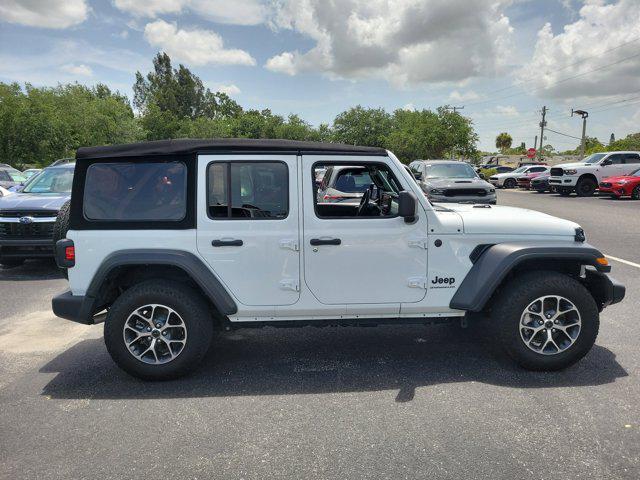 used 2024 Jeep Wrangler car, priced at $33,633