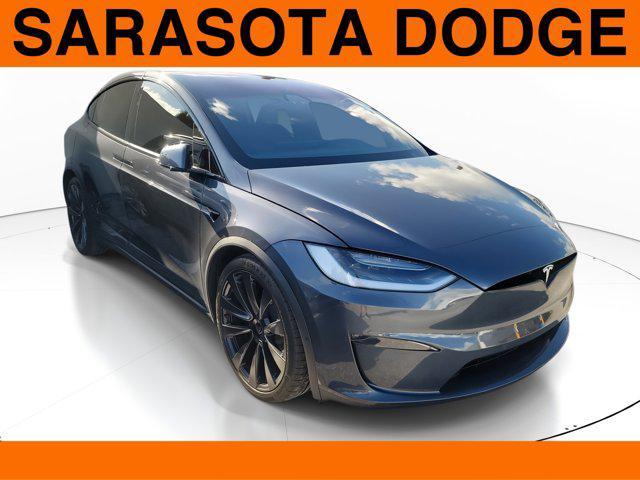 used 2022 Tesla Model X car, priced at $54,756
