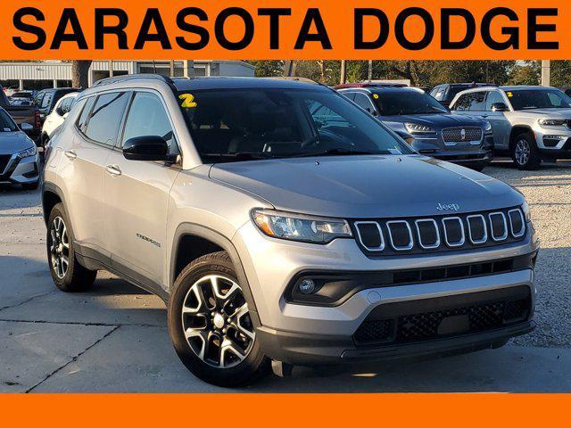 used 2022 Jeep Compass car, priced at $18,264