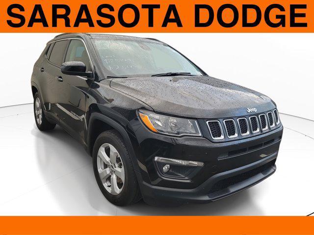 used 2021 Jeep Compass car, priced at $18,677