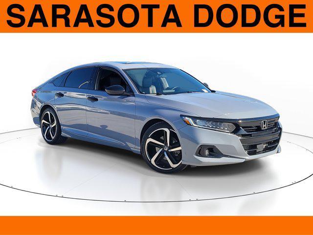 used 2021 Honda Accord car, priced at $24,329