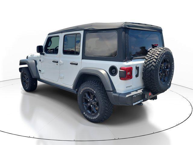 used 2021 Jeep Wrangler car, priced at $23,995