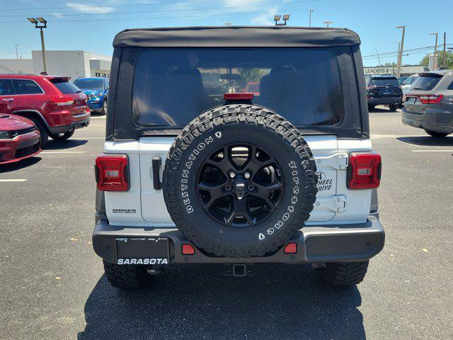 used 2021 Jeep Wrangler car, priced at $25,899