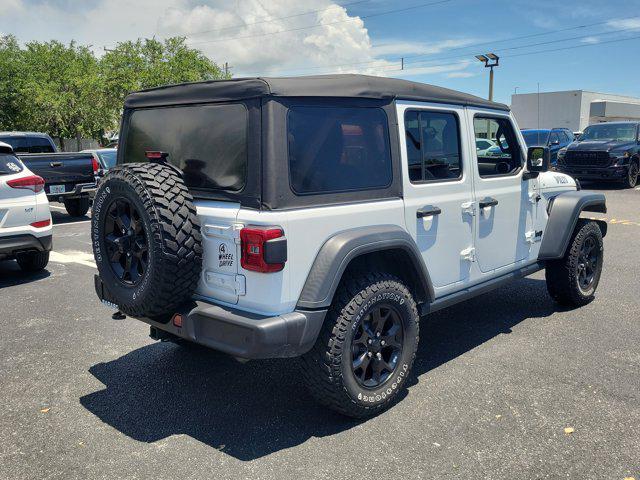 used 2021 Jeep Wrangler car, priced at $25,899