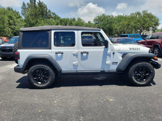 used 2021 Jeep Wrangler car, priced at $23,995
