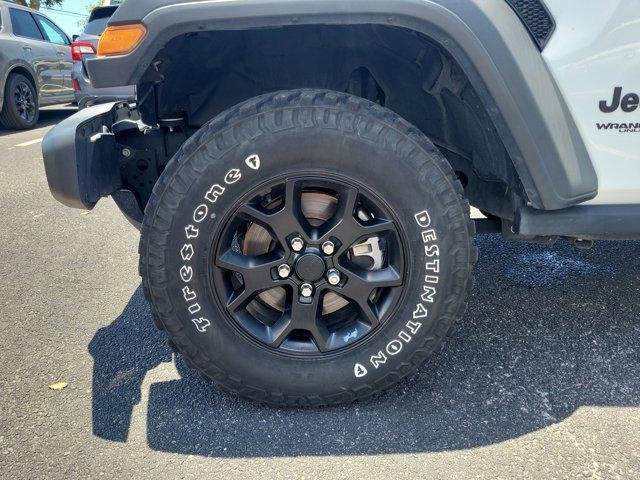 used 2021 Jeep Wrangler car, priced at $25,899