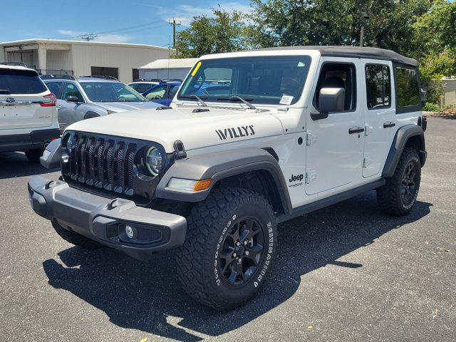 used 2021 Jeep Wrangler car, priced at $25,899
