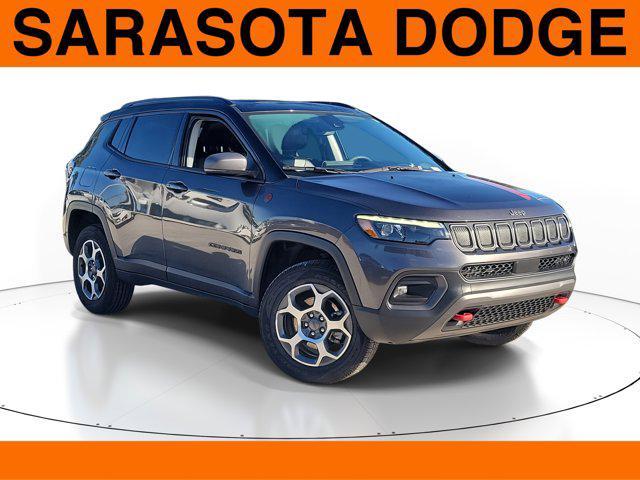 used 2022 Jeep Compass car, priced at $22,744