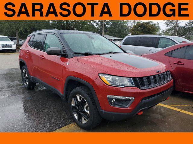 used 2018 Jeep Compass car, priced at $15,674