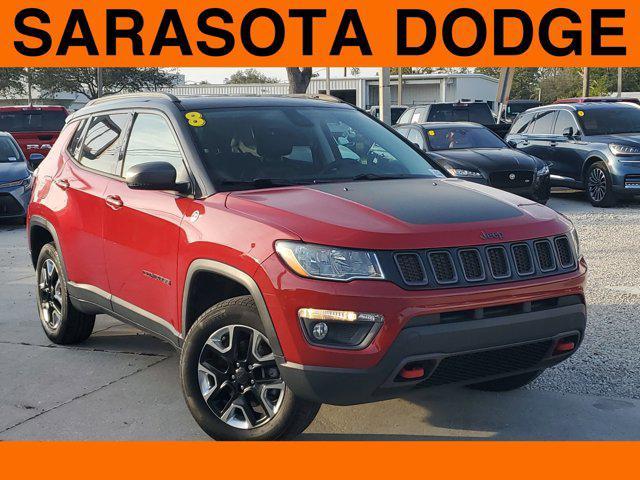 used 2018 Jeep Compass car, priced at $15,477