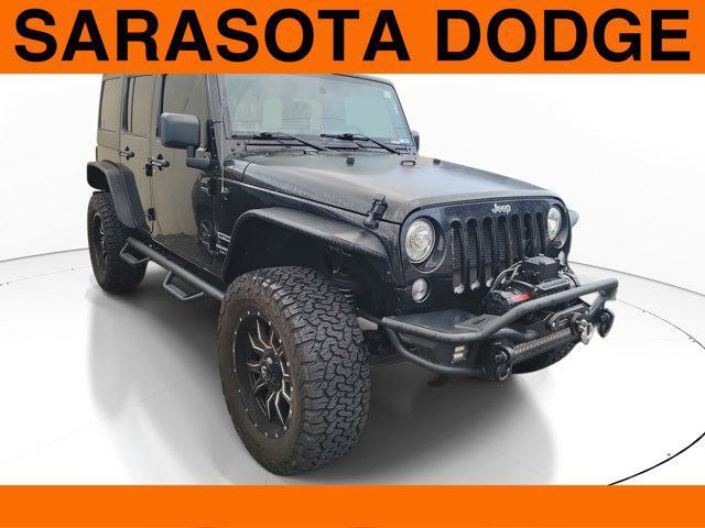 used 2017 Jeep Wrangler Unlimited car, priced at $17,990