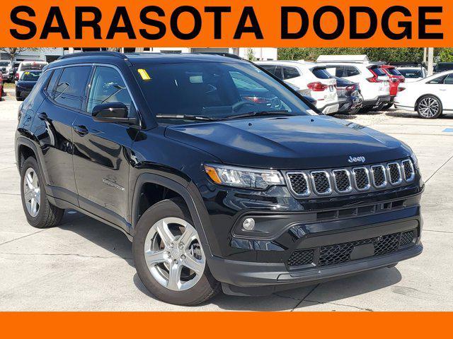 used 2023 Jeep Compass car, priced at $23,495