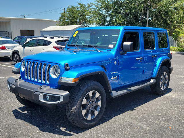 used 2022 Jeep Wrangler Unlimited car, priced at $36,788