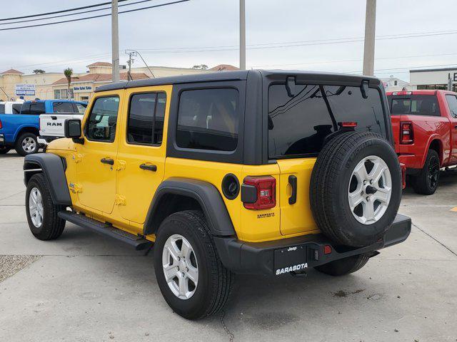 used 2020 Jeep Wrangler Unlimited car, priced at $23,495