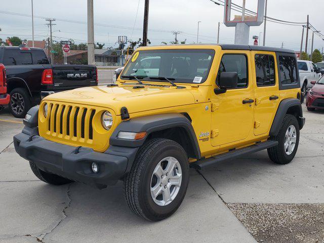 used 2020 Jeep Wrangler Unlimited car, priced at $23,495