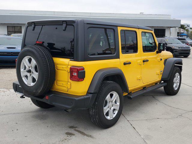 used 2020 Jeep Wrangler Unlimited car, priced at $23,495