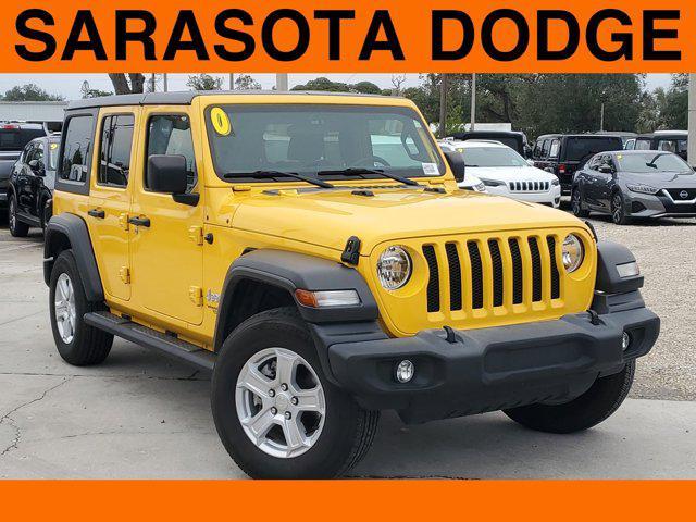 used 2020 Jeep Wrangler Unlimited car, priced at $23,495