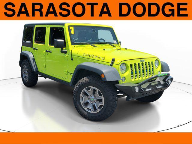 used 2017 Jeep Wrangler Unlimited car, priced at $24,724