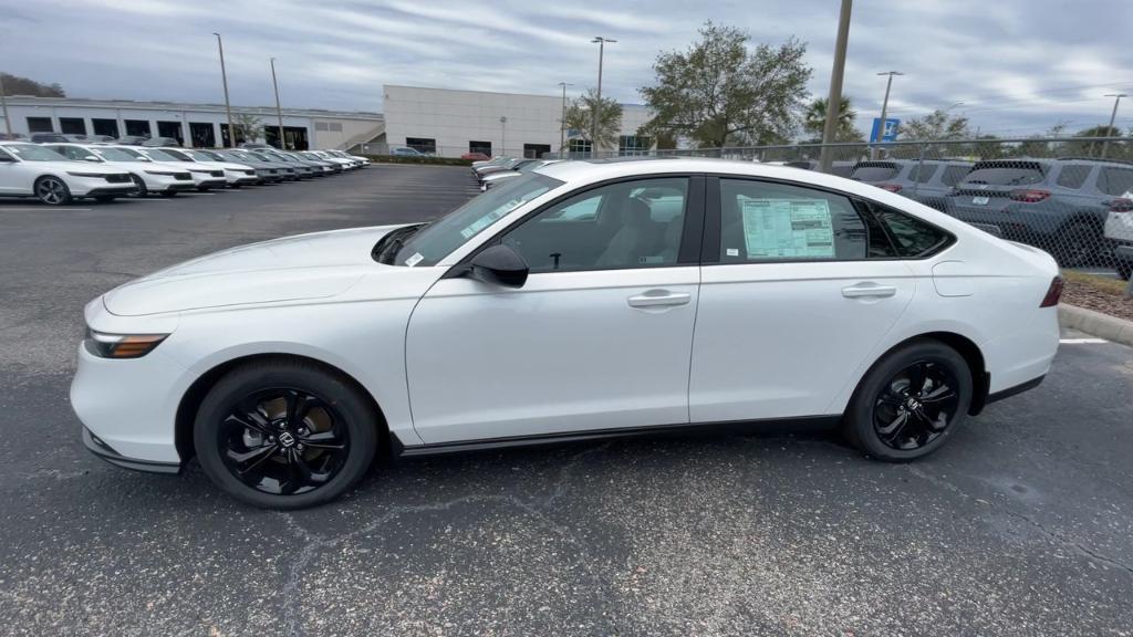 new 2025 Honda Accord car, priced at $32,110