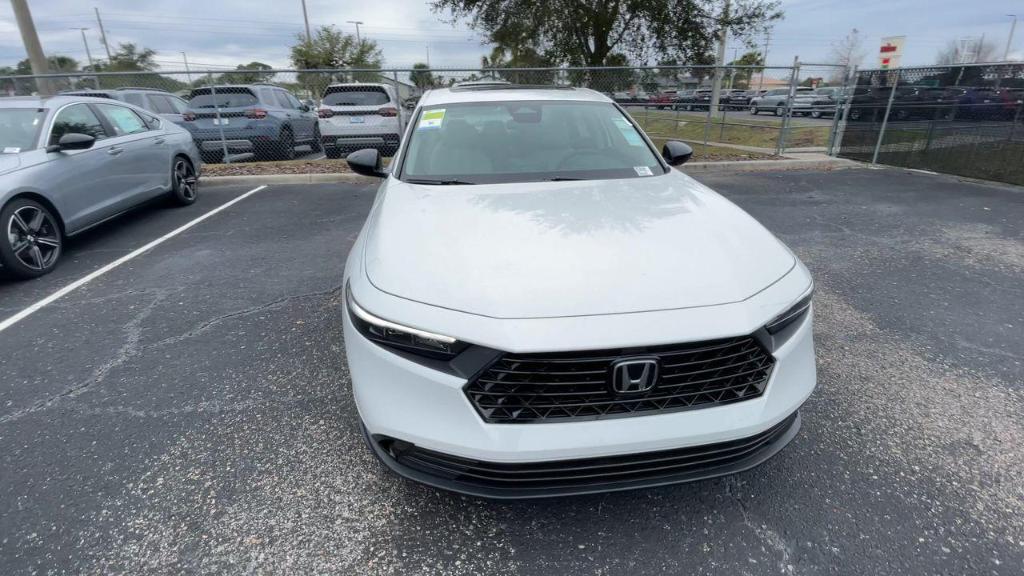 new 2025 Honda Accord car, priced at $32,110