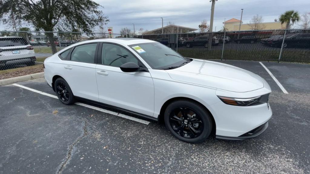 new 2025 Honda Accord car, priced at $32,110