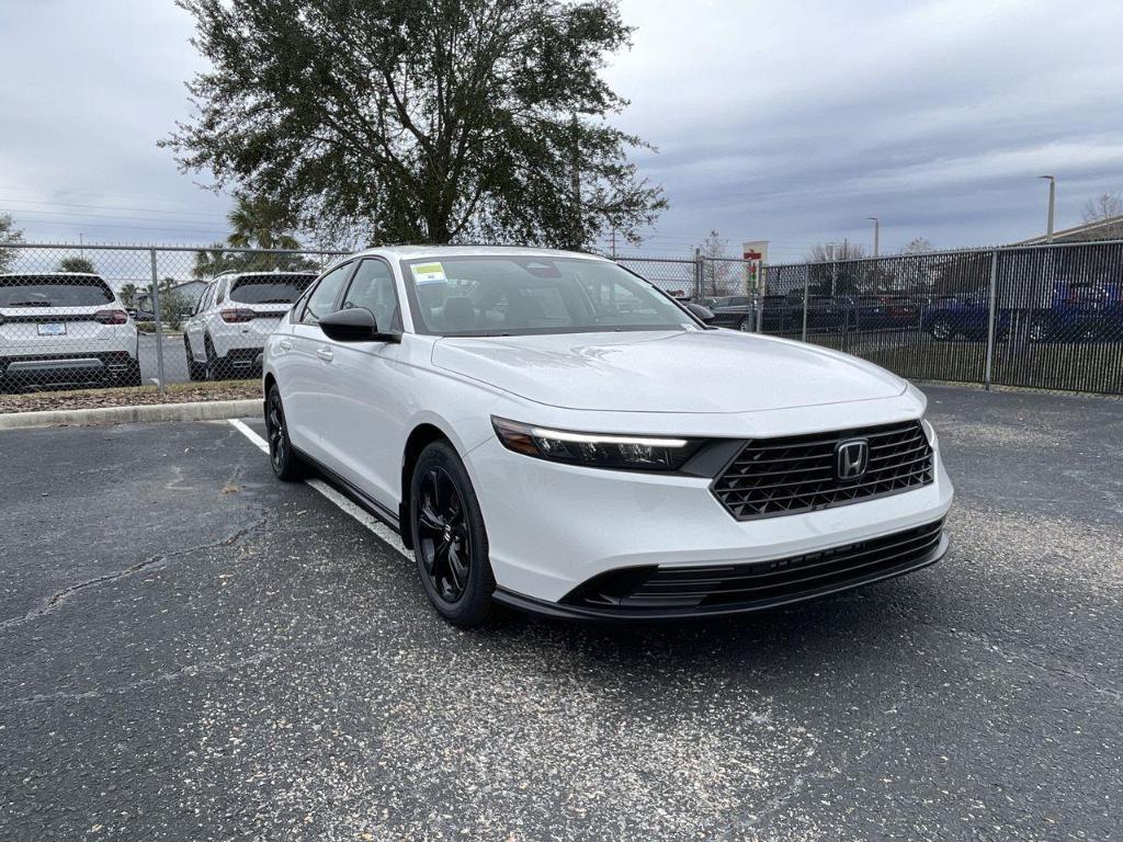 new 2025 Honda Accord car, priced at $32,110