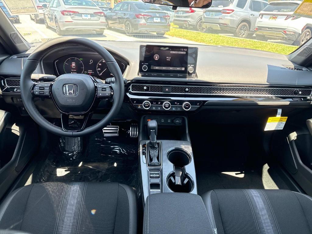 new 2025 Honda Civic Hybrid car, priced at $30,100