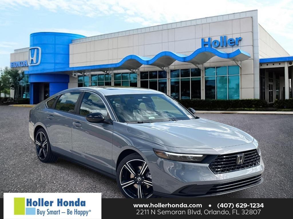 new 2025 Honda Accord Hybrid car, priced at $35,305