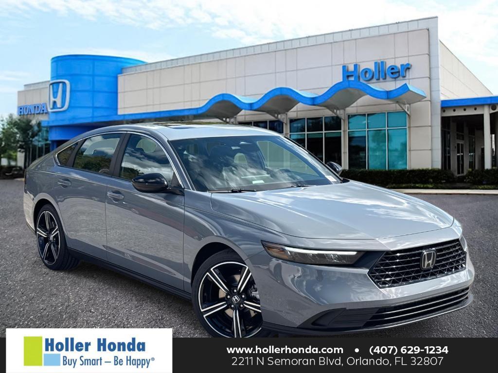 new 2025 Honda Accord Hybrid car, priced at $35,305