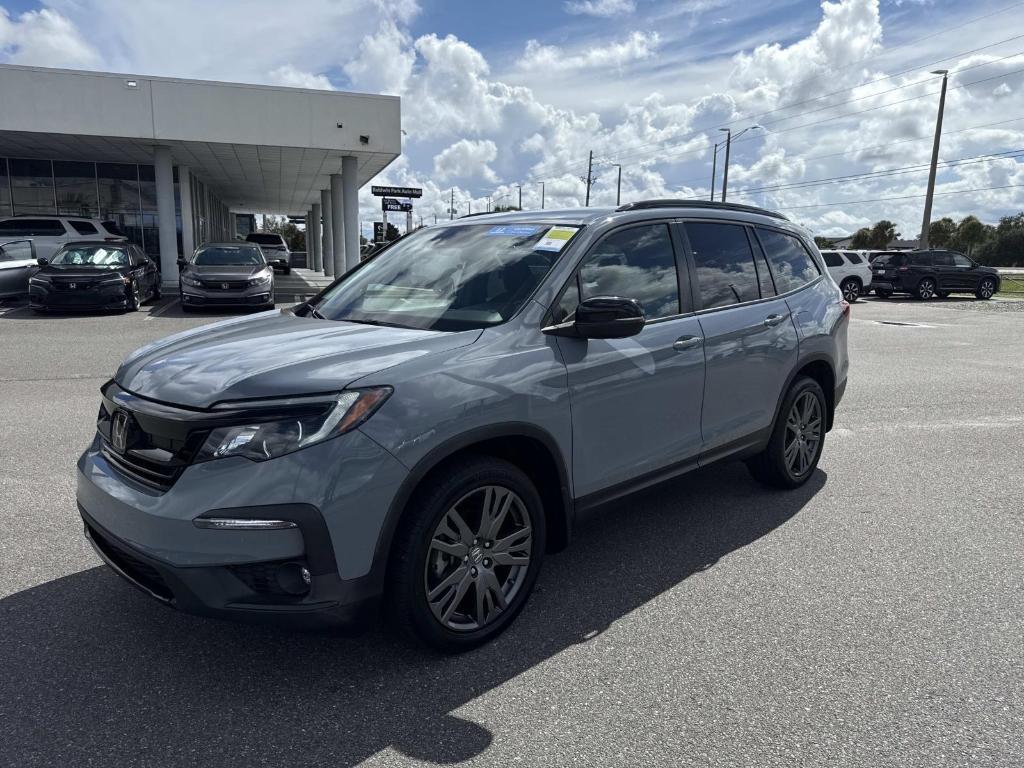 used 2022 Honda Pilot car, priced at $26,995