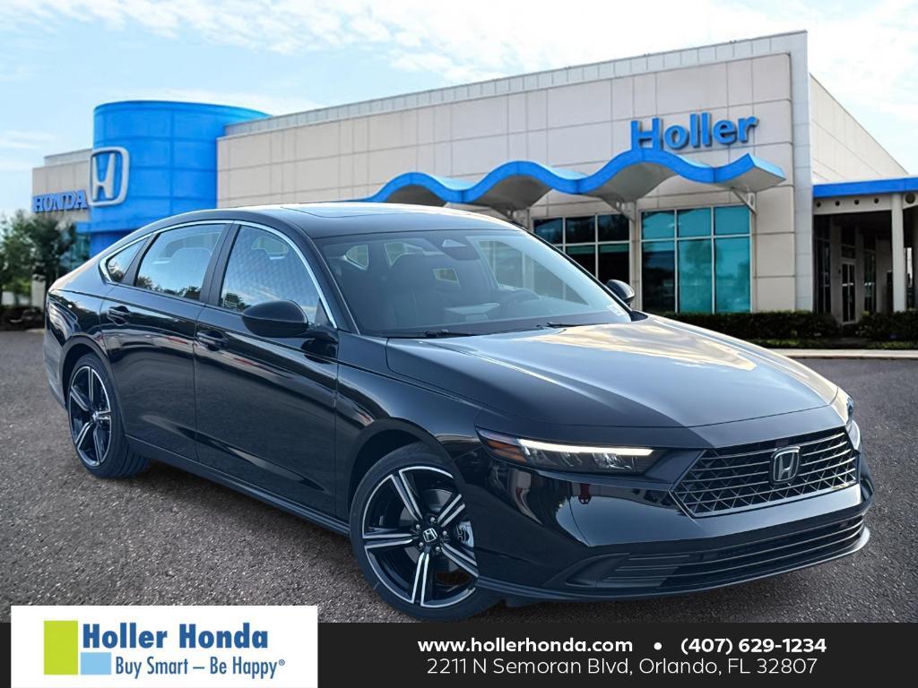 new 2025 Honda Accord Hybrid car, priced at $34,850