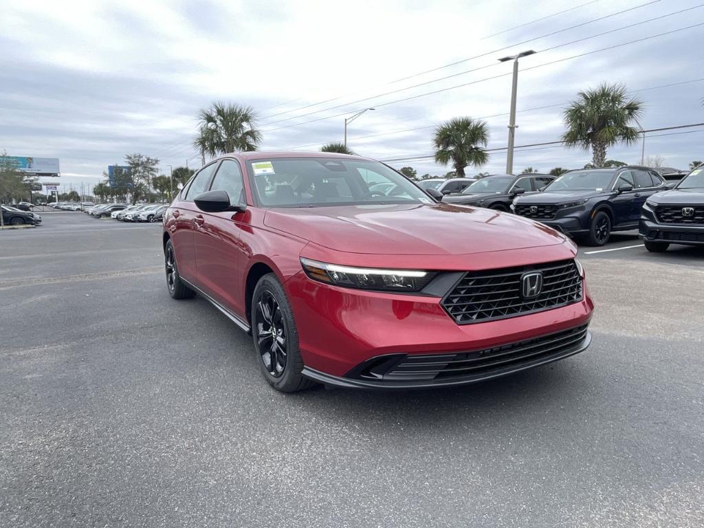 new 2025 Honda Accord car, priced at $32,110