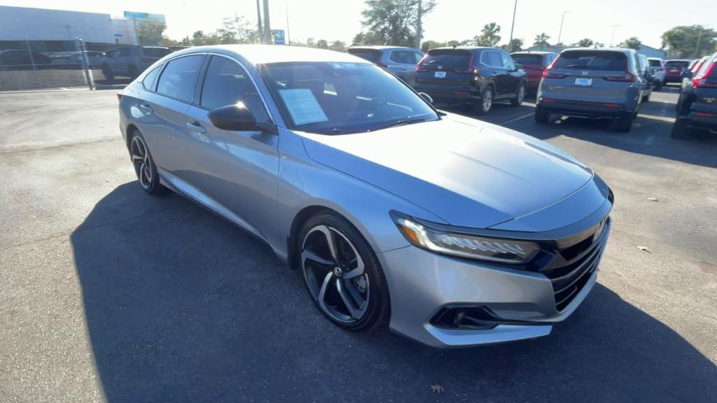 used 2021 Honda Accord car, priced at $23,595