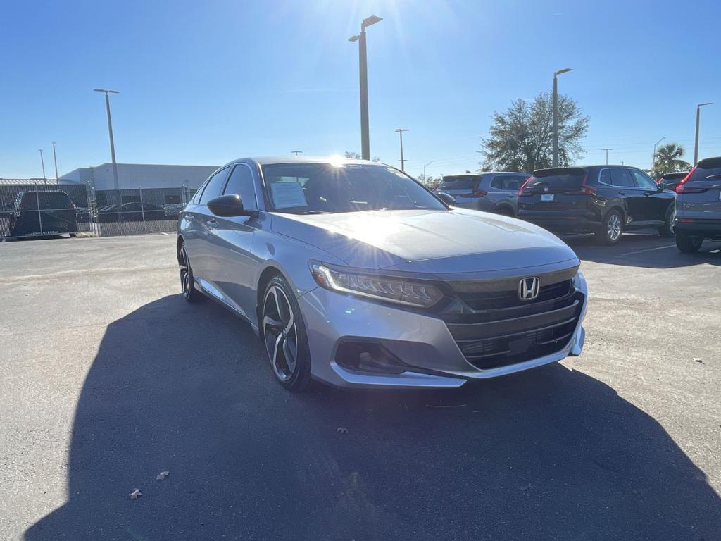 used 2021 Honda Accord car, priced at $23,595