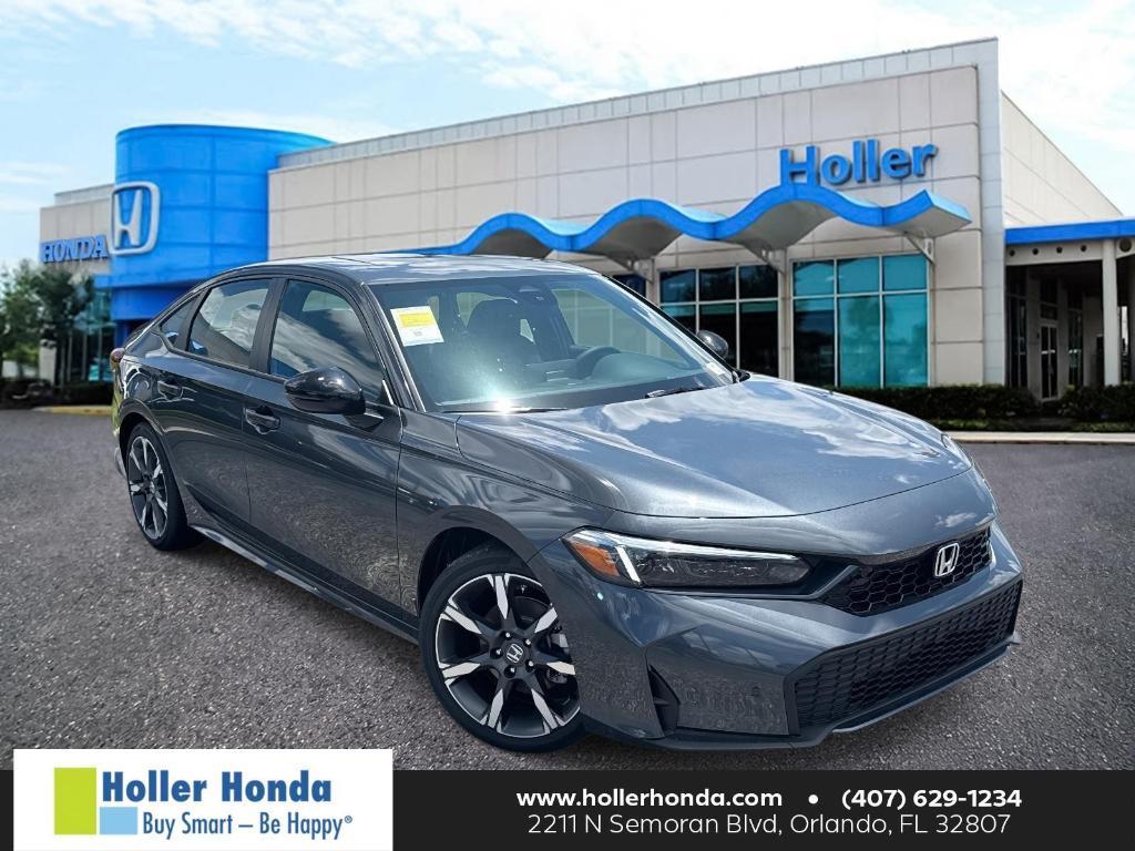 new 2025 Honda Civic Hybrid car, priced at $33,100