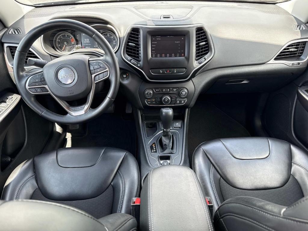 used 2021 Jeep Cherokee car, priced at $20,595