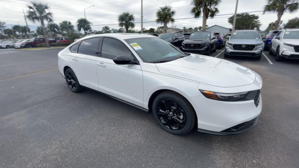 new 2025 Honda Accord car, priced at $32,110